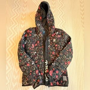 Adidas Floral Black Jacket - Special Edition